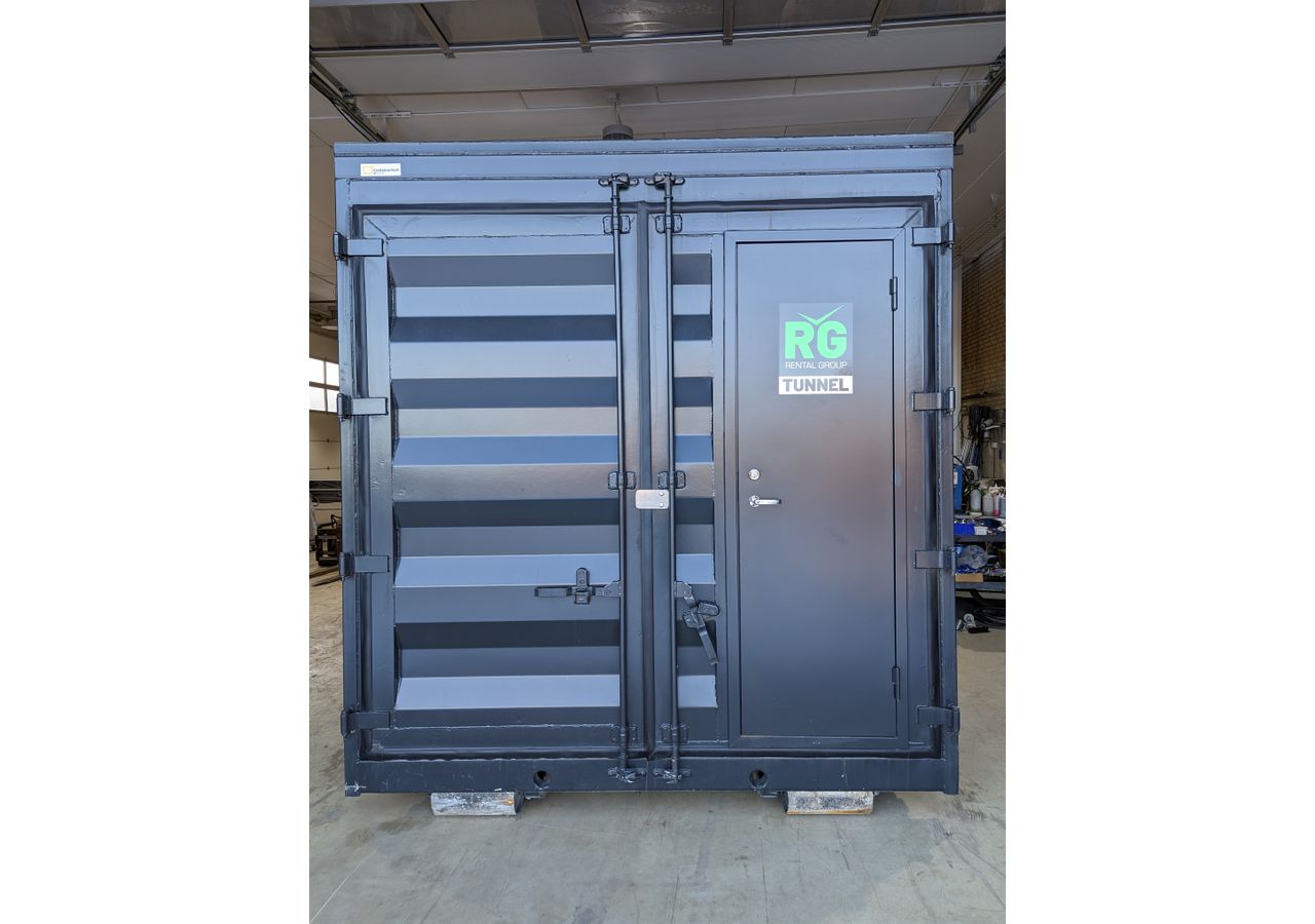 Trykkøkningscontainer 27m3 2x45kW