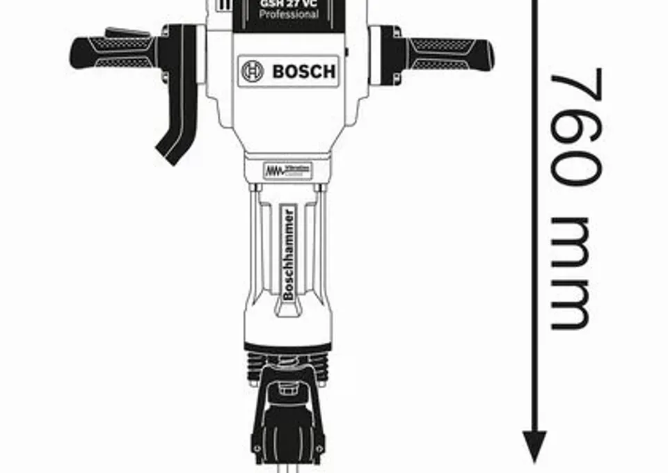 Bosch GSH 27 VC