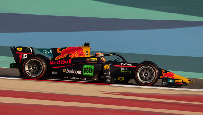 Rental Group er stolt sponsor av Dennis Hauger i Formel 2