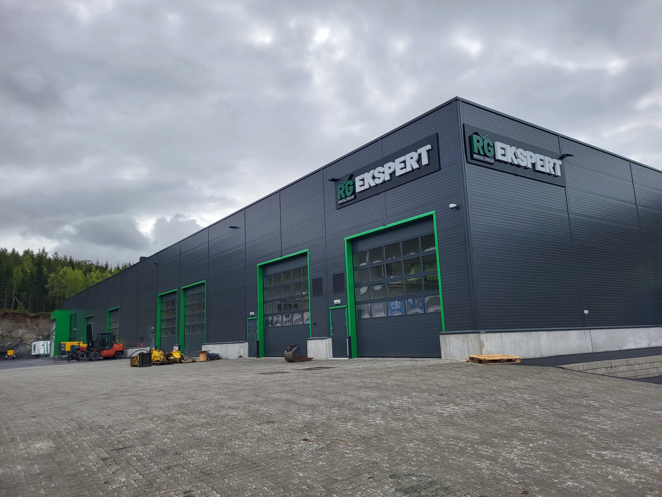 Rental Group sitt nye bygg i Trondheim