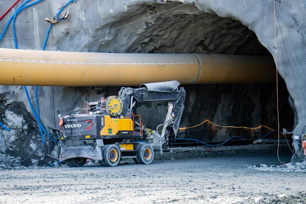 Slik sikrer Rental Group god ventilasjon og effektiv lyddemping i norske tunnelprosjekter