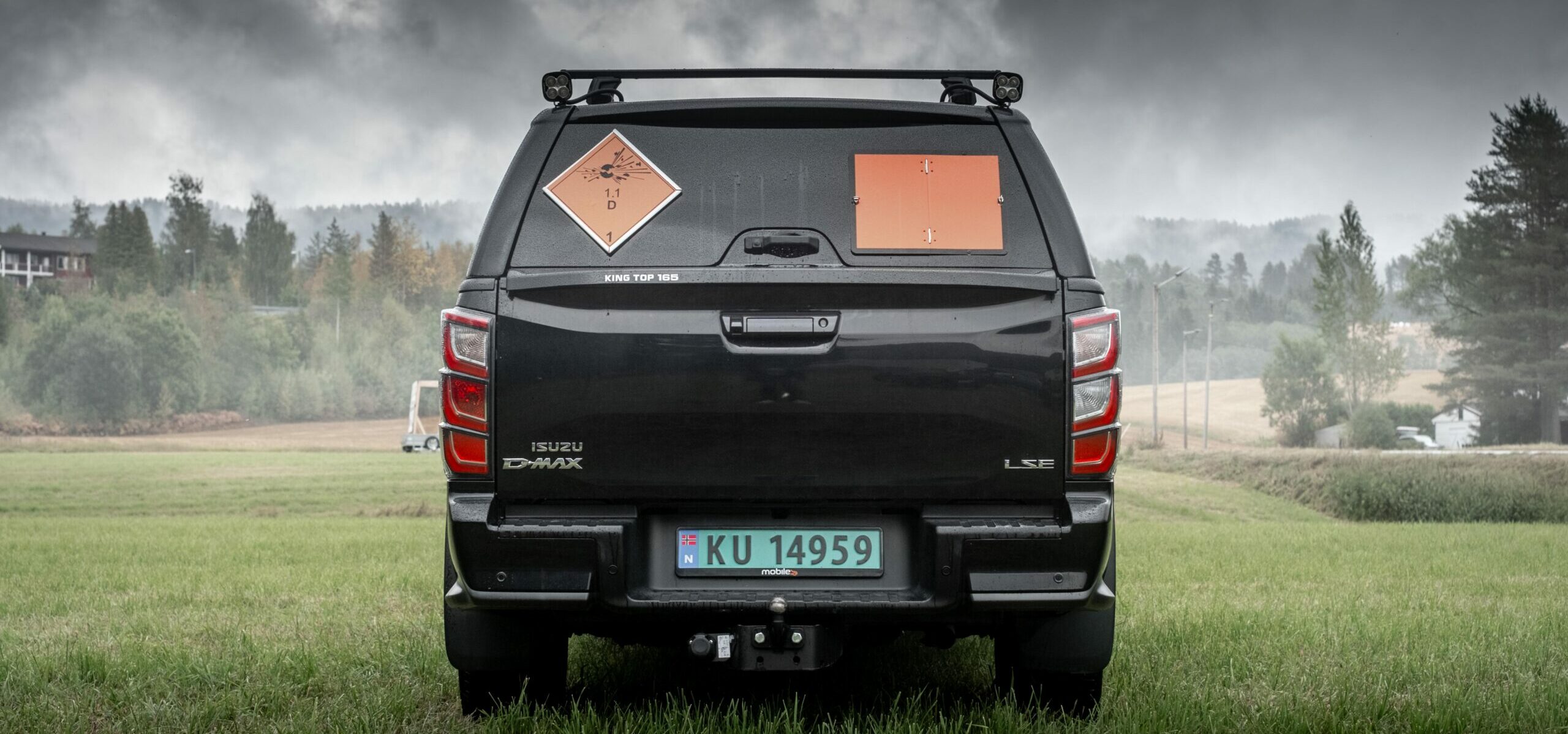 Isuzu D-Max ADR Pickup bakfra